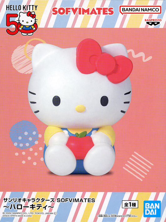 Hello Kitty SOFVIMATES Sanrio Characters Figure, Approx. 11cm - Banpresto