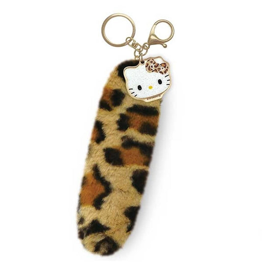 Sanrio Characters Hello Kitty Tail Fur Keychain Plush