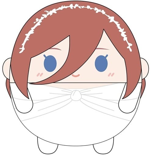 The Quintessential Quintuplets Miku Nakano Fuwakororin M Size Plush