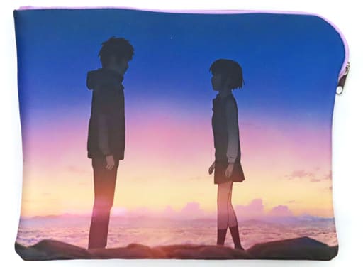 Your Name. Taki Tachibana Mitsuha Miyamizu Cushion Cover B Kimi no Na wa Ten Movic