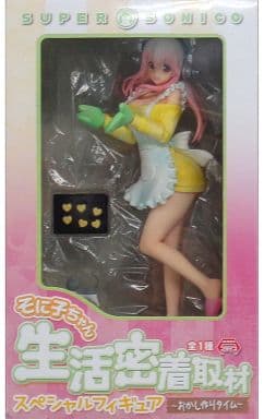 Super Sonico Sonico Figure Cookie Baking Time Figure Series Figure Scale Figure - FuRyu