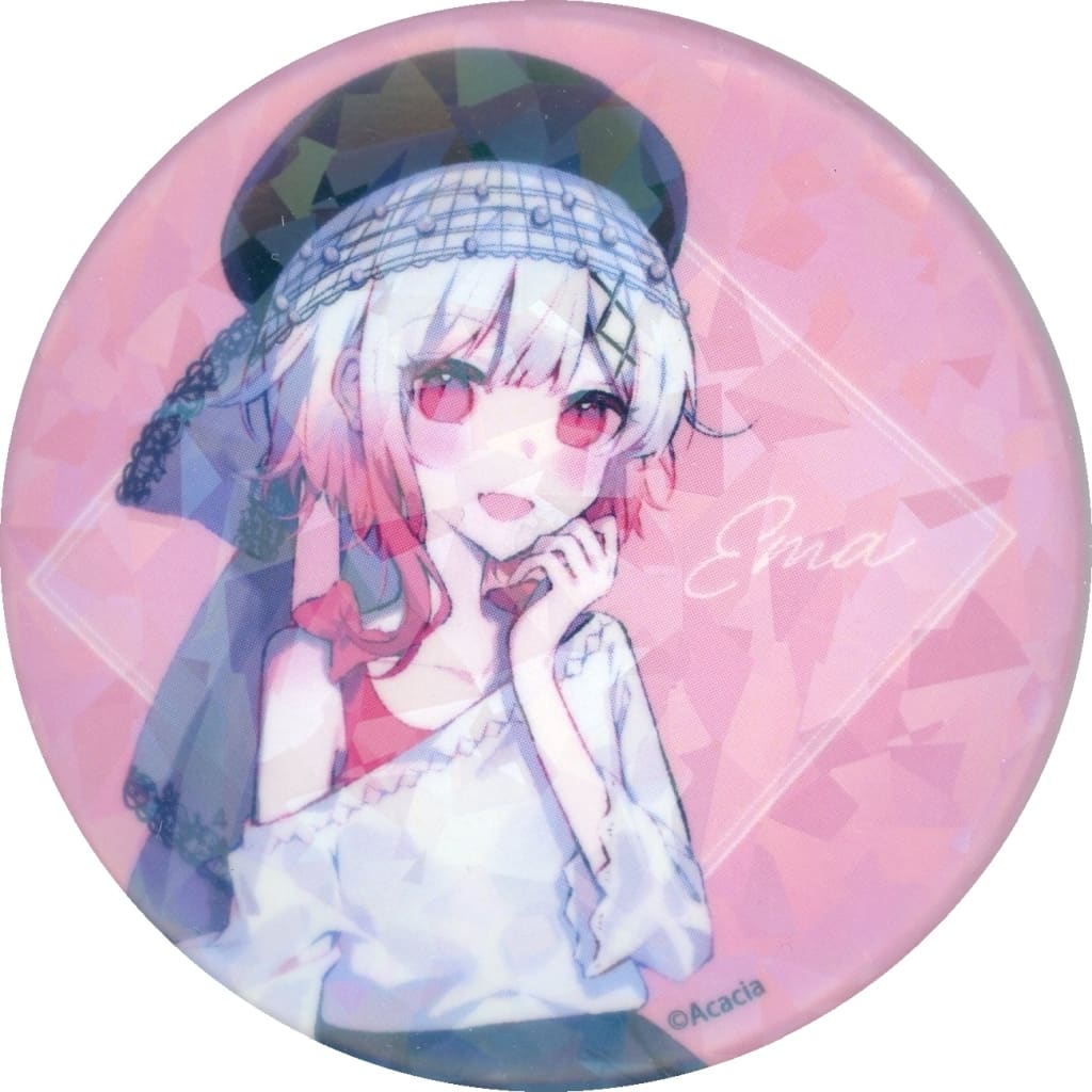 Magical Girl Witch Trials Ema Sakuraba POP UP STORE Hologram Can Badge - A3