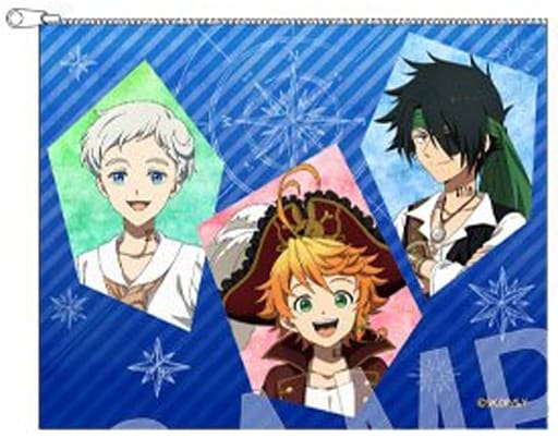 The Promised Neverland Flat Pouch Shūngō (Marine Ver.) - Chūgai Kōgyō (Pre-owned)