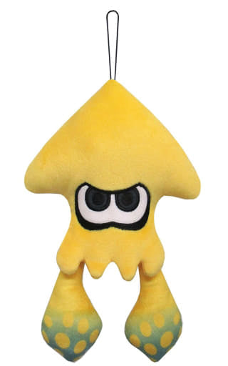 Splatoon Squid Sun Yellow ALL STAR COLLECTION S-Size Plush - Sanei Boeki