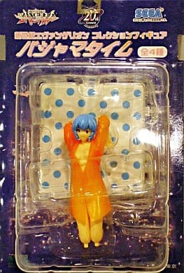 Neon Genesis Evangelion Rei Ayanami Pajama Time Orange Pajama Ver. Collection Figure - SEGA