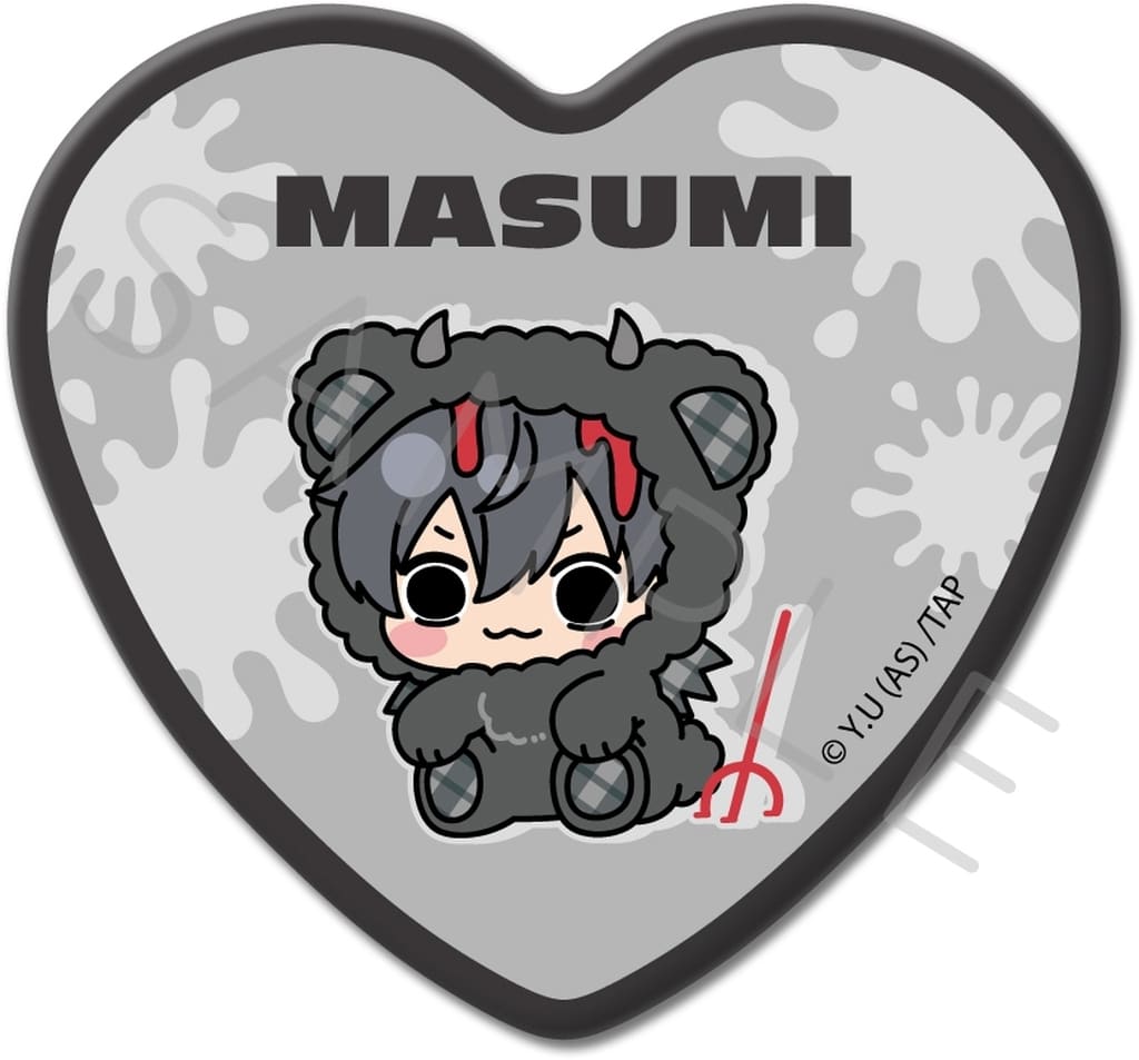 Tougen Anki Masumi Yodogawa 5th Heart-Shaped Can Badge, Can Badge