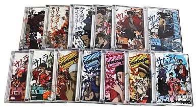 Samurai Champloo Complete Series Set of 13 Volumes DVD Anime - Pre-owned