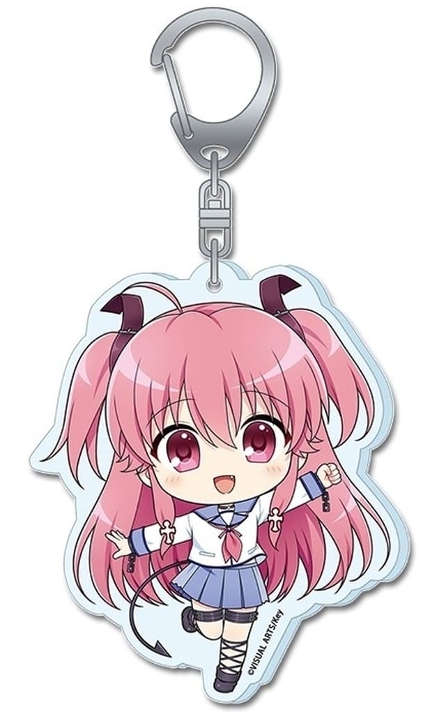 Angel Beats! Yui Yoshioka Key World Festival Petit Chocolate Acrylic Keychain