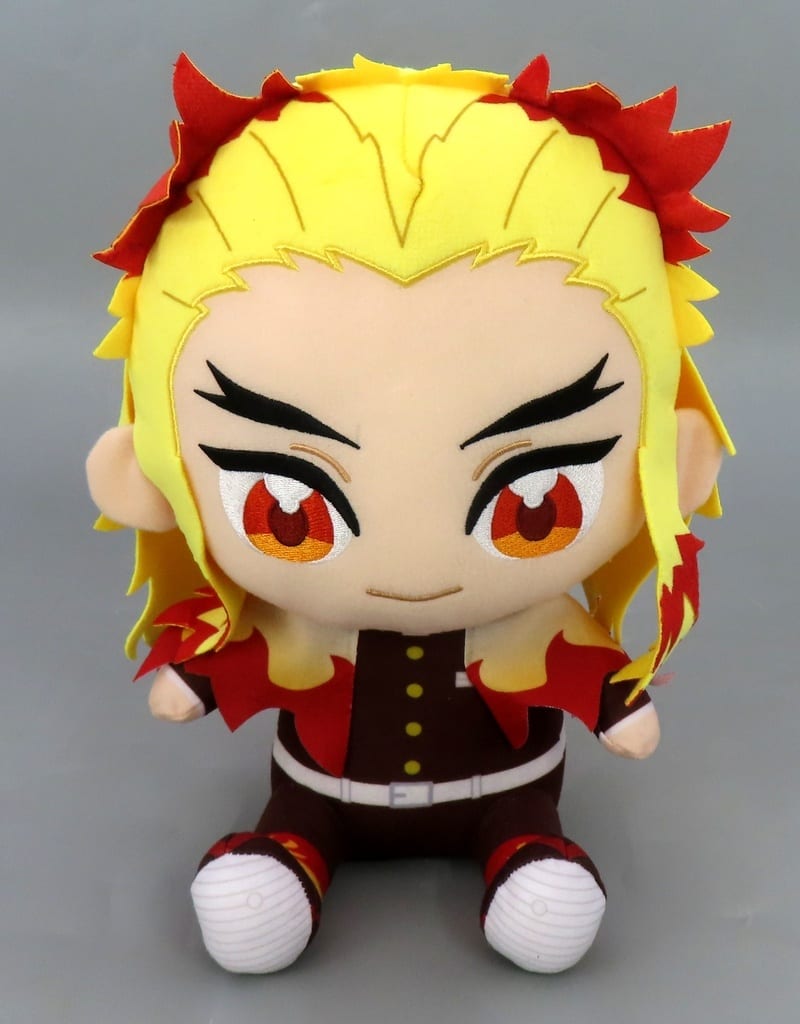 Demon Slayer: Kimetsu no Yaiba Kyojuro Rengoku Nuipurike Osuwari BIG 3 Plush
