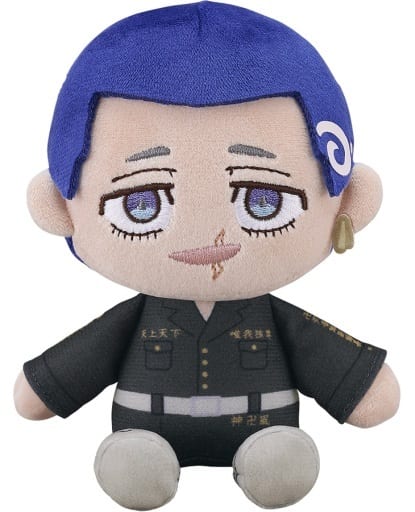 Tokyo Revengers Hakkai Shiba Tenori Nui Plush - Orange Rouge