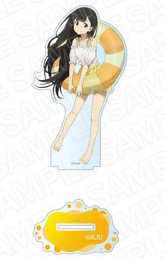 Too Many Losing Heroines! Kaju Nukumizu Deka Acrylic Stand (Swimsuit Ver.) - Contents Seed
