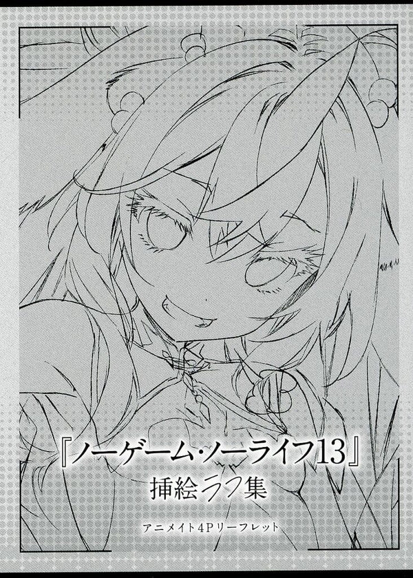 No Game No Life Vol. 13 Bonus 4-Page Leaflet