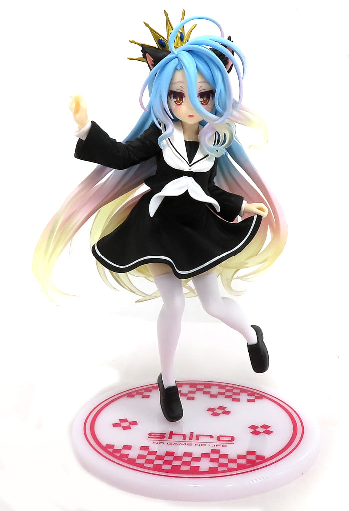 No Game No Life Shiro Coreful Figure (Cat-Eared Uniform Ver., Taito Online Crane Exclusive) - Taito