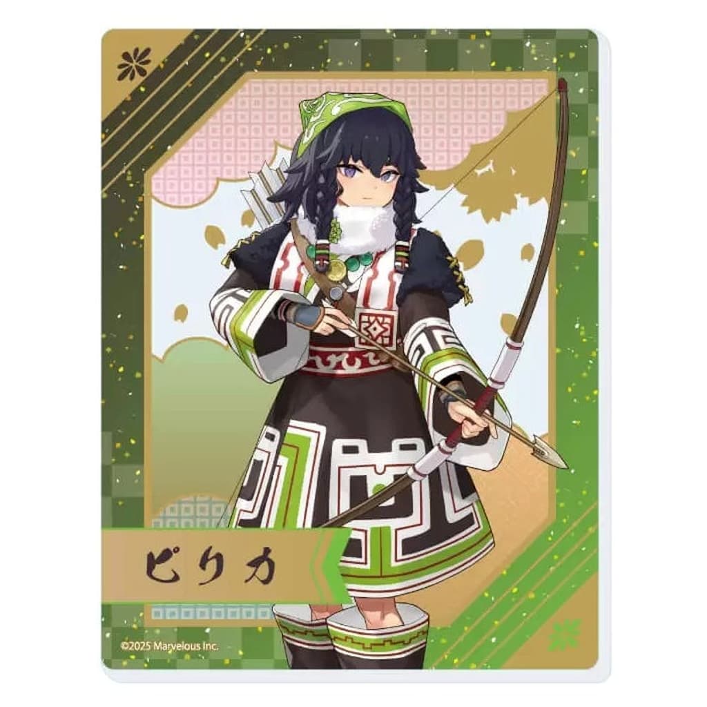 Rune Factory Pirika Acrylic Card 02 Official Illustration - A3