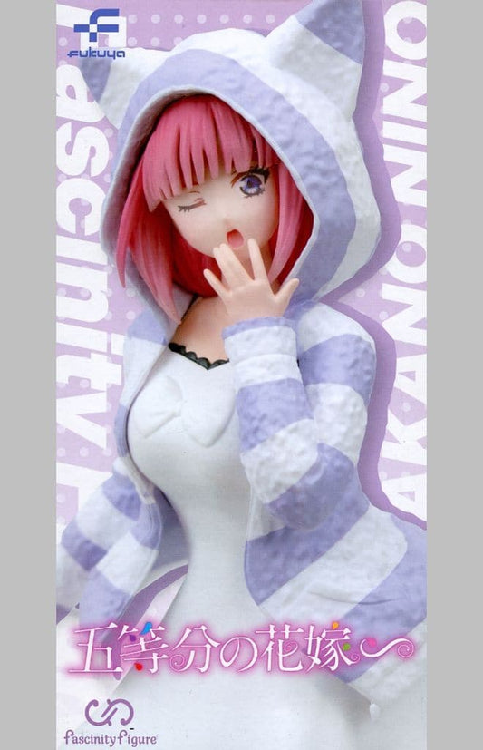 The Quintessential Quintuplets Nino Nakano Fascinity Figure Cat-Ear Hoodie Figure