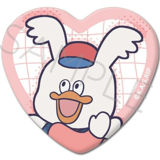 The Ramparts of Ice F. Uppi Heart-Shaped Can Badge