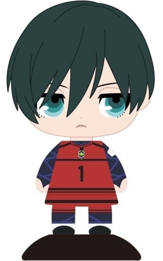 Blue Lock Rin Itoshi Yurayura Head Bobblehead Figure (Pre-owned) - Max Limited