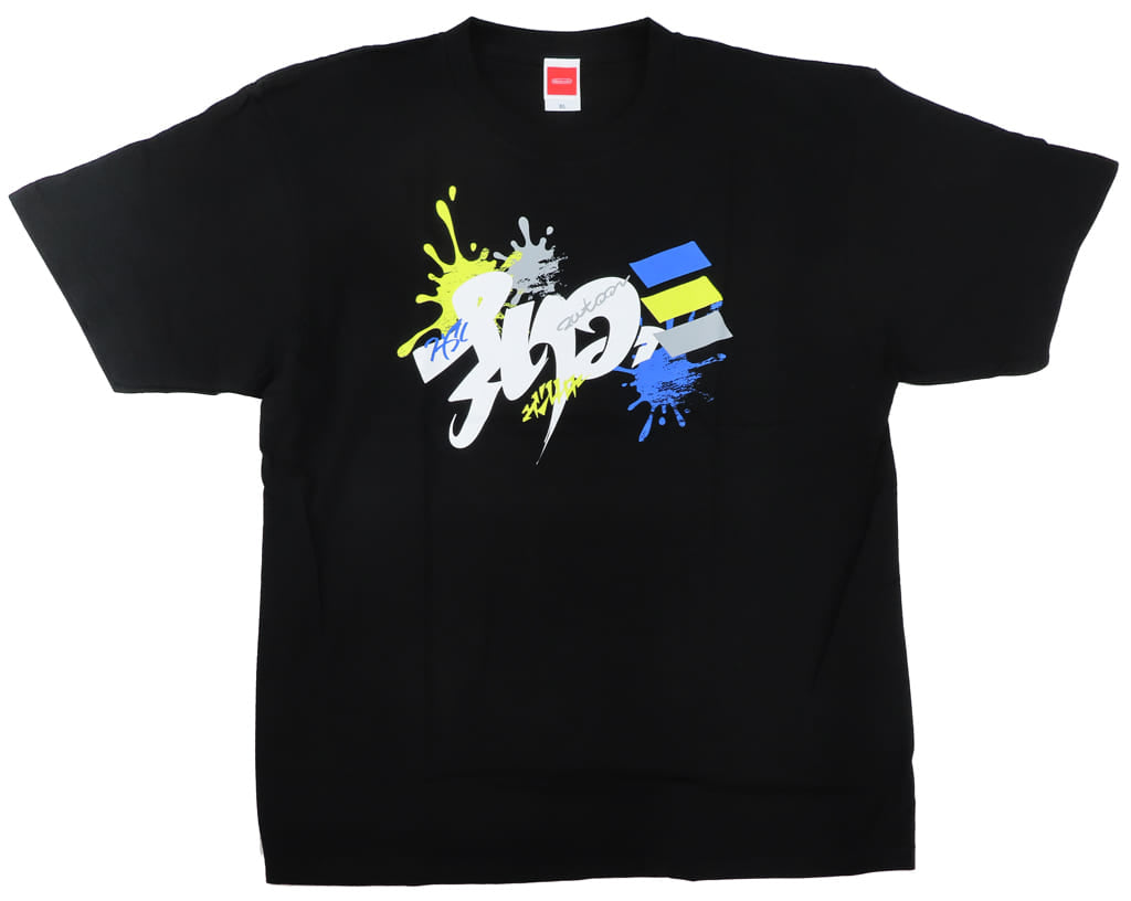 Splatoon 3 Bankara Live Gō T-Shirt (Black, Size S) - Nintendo