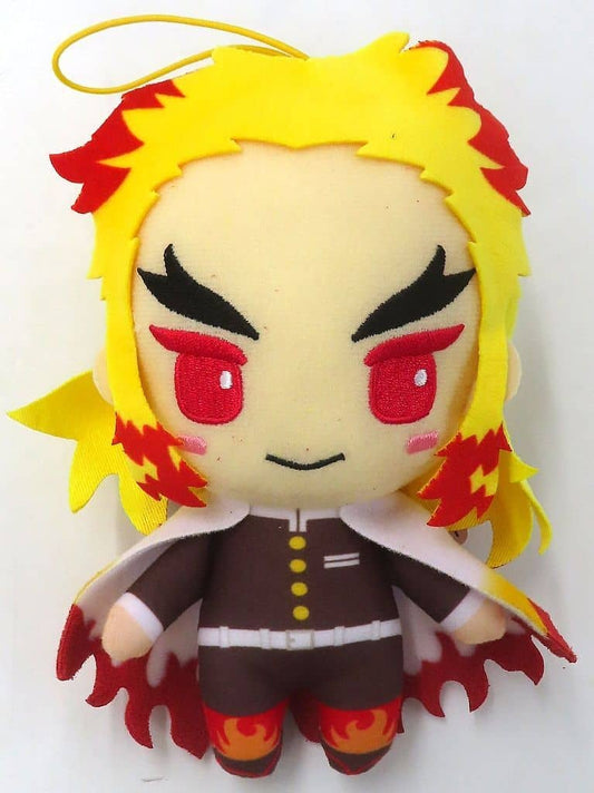 Demon Slayer: Kimetsu no Yaiba Kyojuro Rengoku Nui-kko Nuigurumi Plush - FuRyu