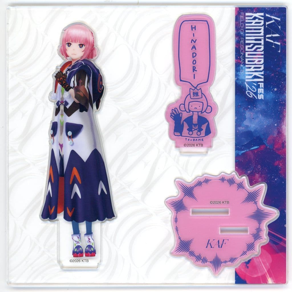 KAMITSUBAKI STUDIO - KAF - KAMITSUBAKI WARS 2026 - Acrylic Stand A - THINKR