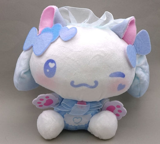 Sanrio Cinnamoroll Cat-Ear Maid Plush (Pre-owned) Furyu Plush 17cm - FuRyu