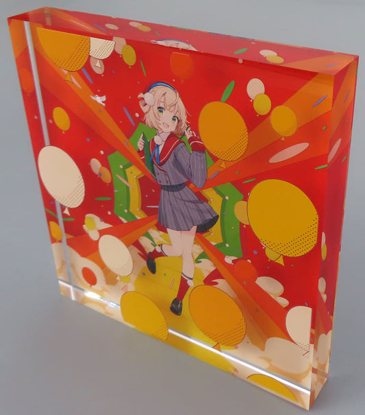 Shigure Ui 5th Anniversary Key Visual Acrylic Block