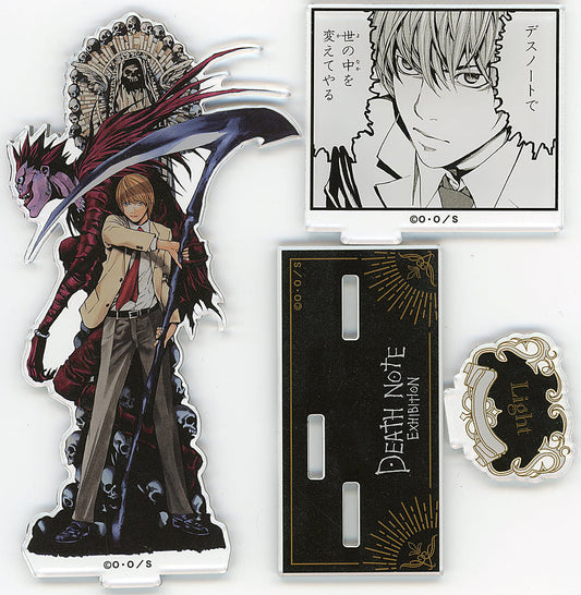 DEATH NOTE Light Yagami Exhibition Acrylic Diorama - Movic