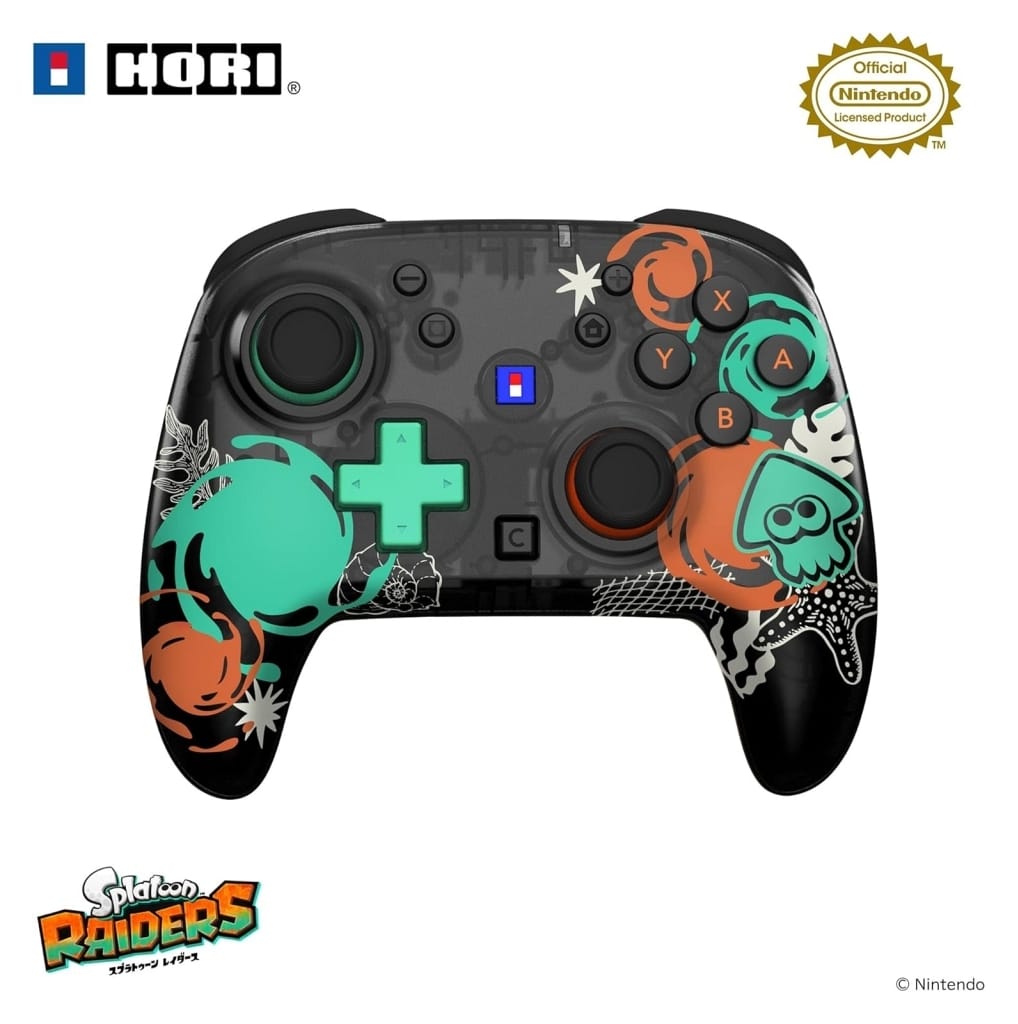 Splatoon Raiders Wireless HORIPAD TURBO Controller for Nintendo Switch 2