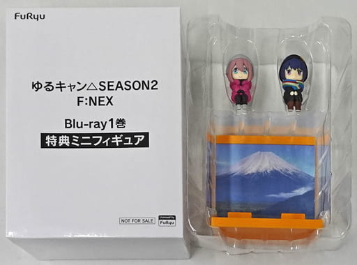 Yuru Camp△ Nadeshiko Kagamihara & Rin Shima F:NEX 4-Piece Mini Figure Set - FuRyu