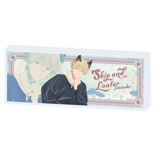 Sousuke Shima Wolf Ver. Mini Acrylic Block Skip and Loafer - A3
