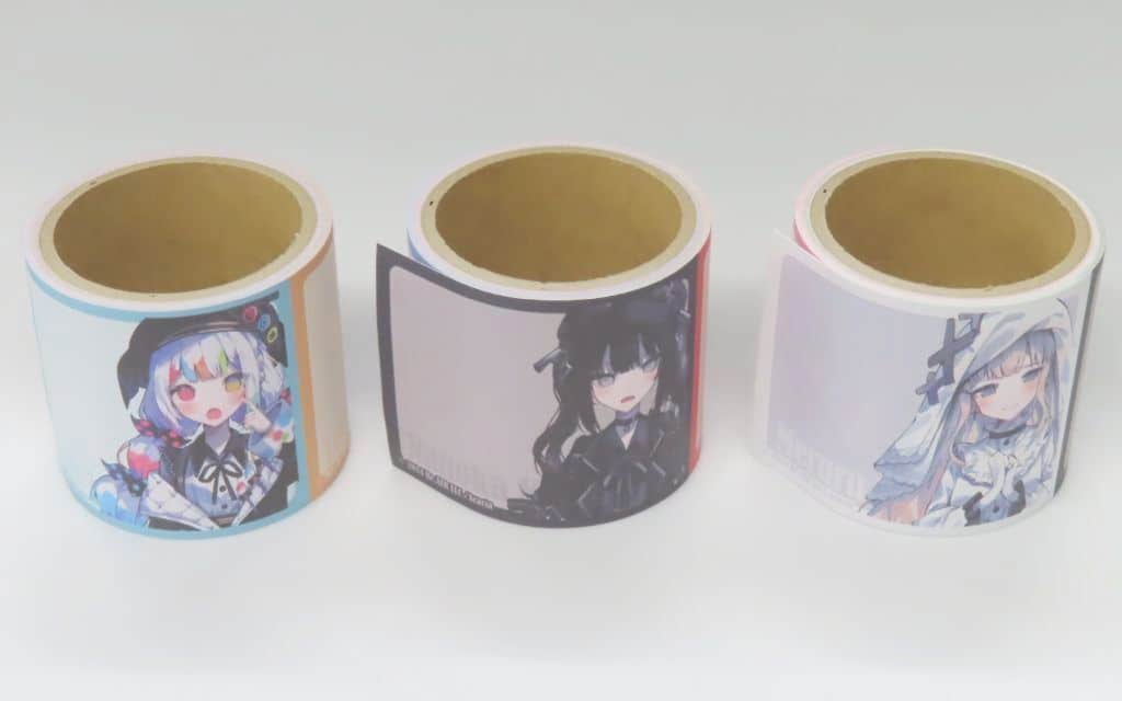 Magical Girl Witch Trials Original Sticky Note Roll 3-Piece Set