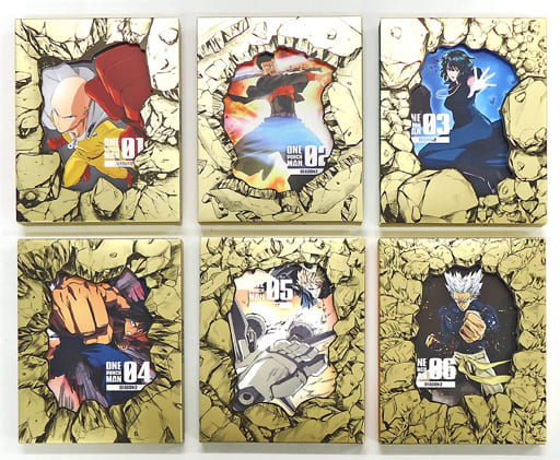 One-Punch Man Season 2 Special Limited Edition Complete Set (6 Volumes) - Used