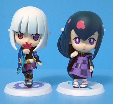 Bakemonogatari Togame & Nanami Yasuri Ichiban Kuji Premium Kyun-Chara 4-Piece Figure Set - Banpresto
