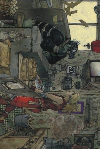 Dorohedoro Caiman & Nikaido Postcard Exhibition Goods (Pre-owned)