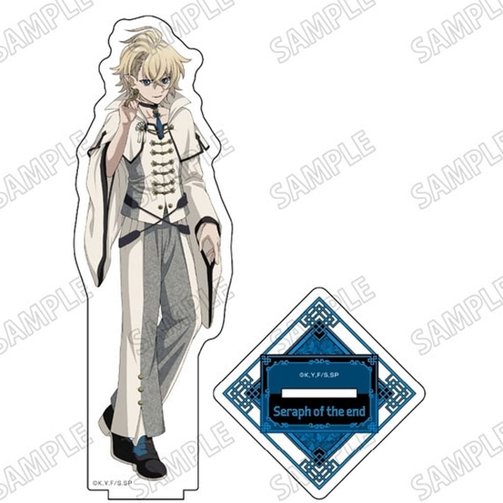 Seraph of the End Mikaela Hyakuya Big Acrylic Stand Original Costume ver. Acrylic Stand (Used) - Medicos Entertainment