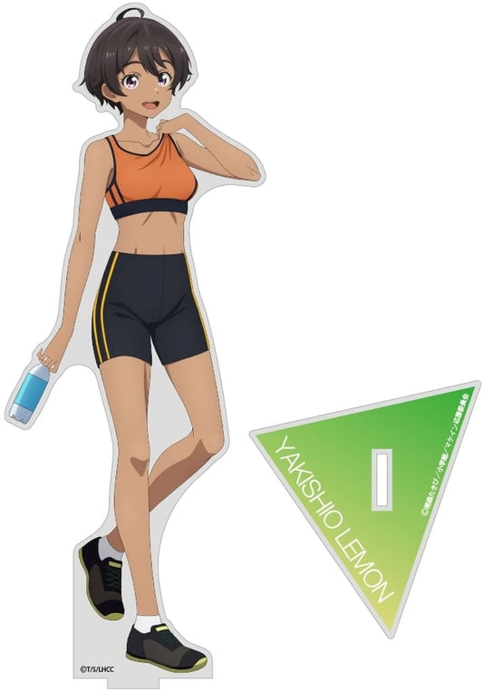 Too Many Losing Heroines! Lemon Yakishio Running Wear Ver. Large Acrylic Stand - COSPA