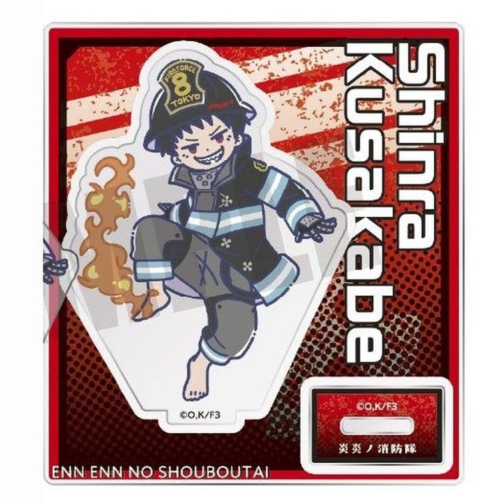 Fire Force Shinra Kusakabe Retopopu Acrylic Stand