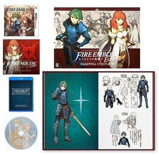 Fire Emblem Echoes: Shadows of Valentia VALENTIA COMPLETE 4-Piece Game Set