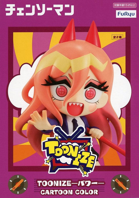 Chainsaw Man Power TOONIZE Figure (Cartoon Color Ver.) - FuRyu