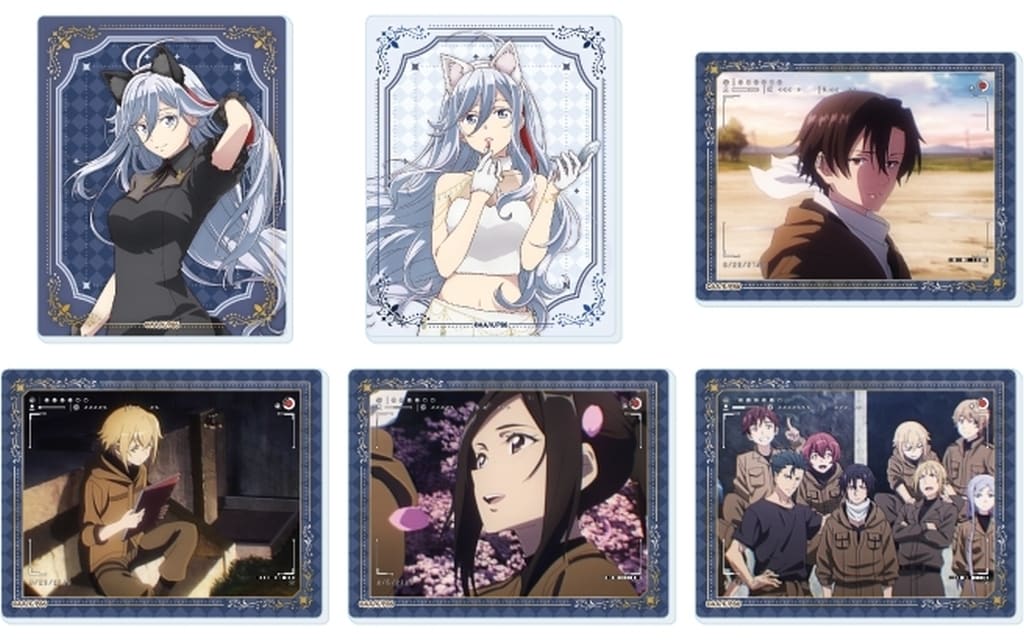 86 EIGHTY-SIX 01 Official & Newly Drawn Illustration Acrylic Card Box - A3