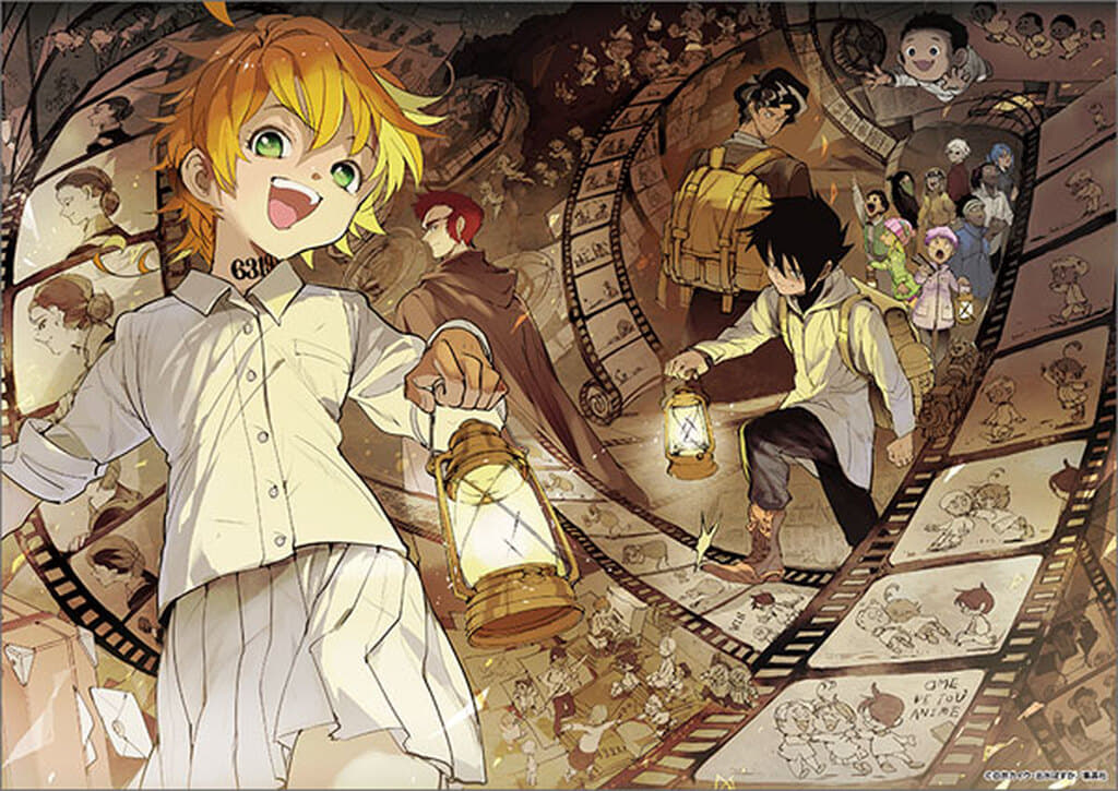 The Promised Neverland Clear Poster A4 Chapter 88 Cover Illustration - Movic