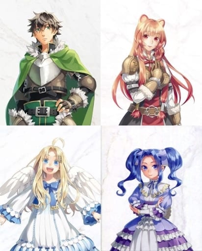 The Rising of the Shield Hero DVD Box Set (4-Box Set)