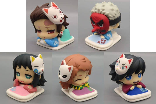 Demon Slayer: Kimetsu no Yaiba Onemutan Special Remix 4 Complete Set of 5 Figures - Stand Stones