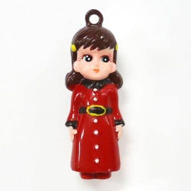 Licca-chan Petit Licca Chocolate 1960s Fashion Edition Keychain Charm Figure, Used