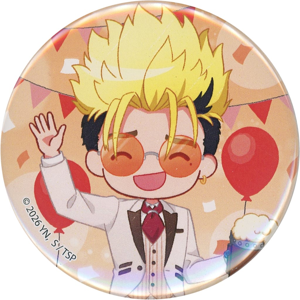 Trigun Vash the Stampede Can Badge 08 Graph Art eeo cafe STARGAZE - A3