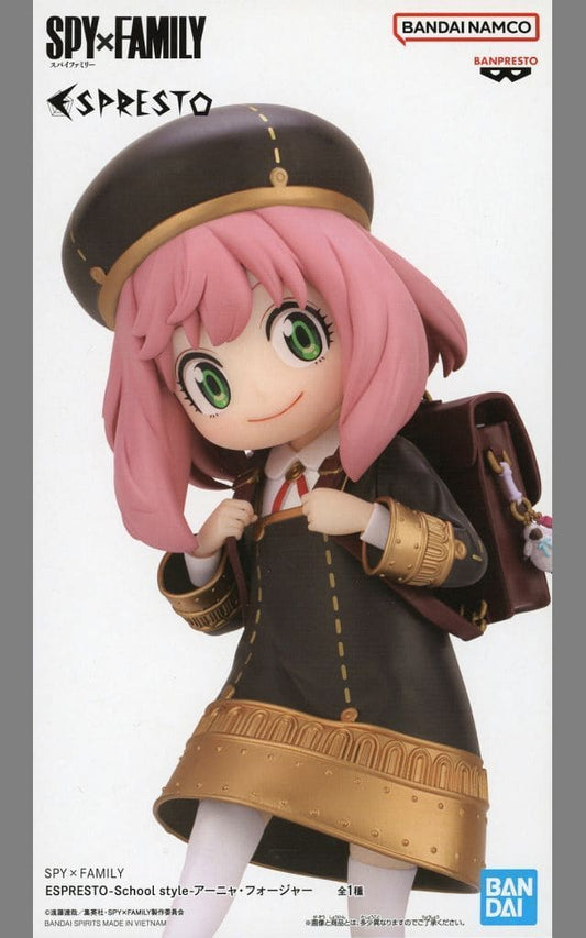 SPY x FAMILY Anya Forger ESPRESTO School Style Figure - Banpresto