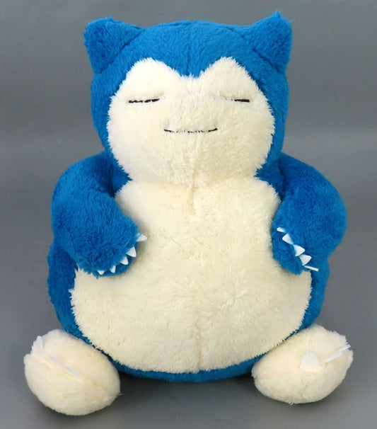 Pokémon Snorlax Mecha Mofugutto Hokkori Iyashi Plush - Banpresto