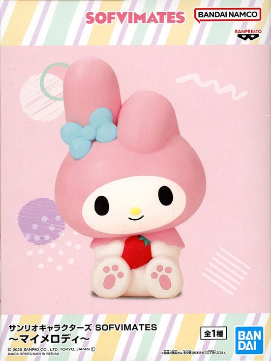 Sanrio Characters My Melody SOFVIMATES Soft Vinyl Figure (Pre-owned) - Banpresto