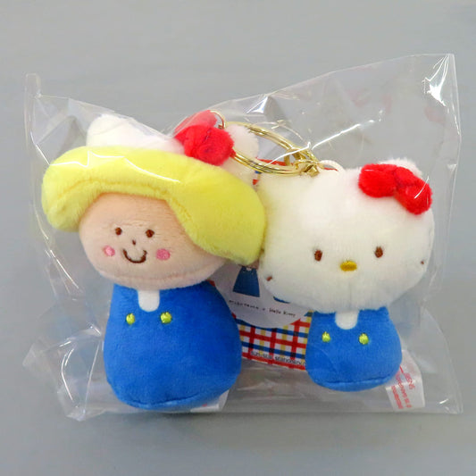 Sanrio Hello Kitty mizutama Plush Keychain - Sunstar Stationery