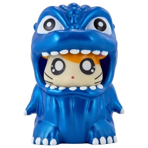 Hamtaro Gojihamu-kun (Metallic Blue ver.) Movie Monster Series Figure - Bandai